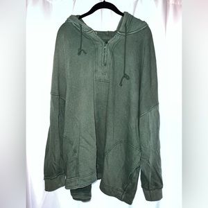 Aerie XXL hooded sweatshirt